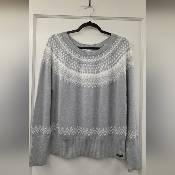Calvin Klein Jeans Sweaters - Calvin Klein Fair Isle Knit Sweater No Size Tag MEASURES A MEDIUM EUC